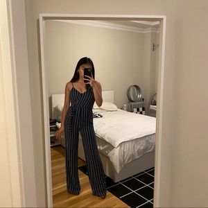 Michael Kors Striped Jumpsuit